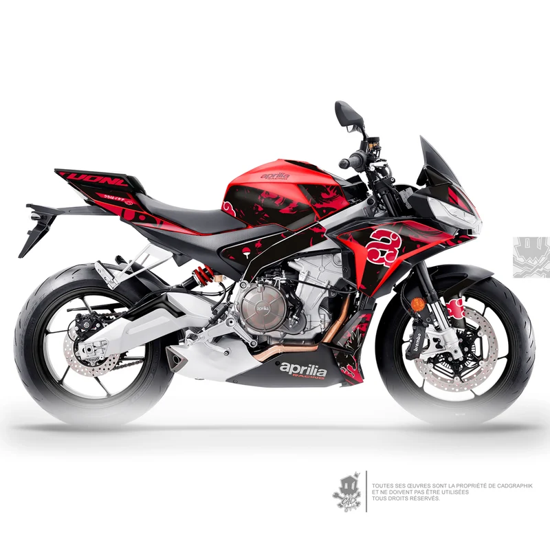APRILIA KIT DÉCO - TUONO 660 - AKATSU - ONLY 50