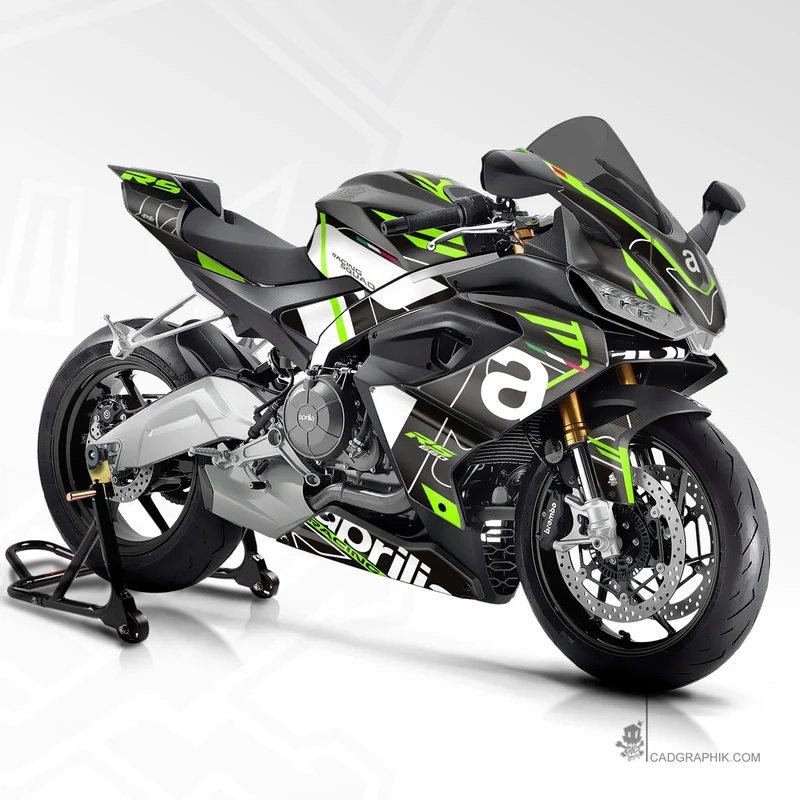 APRILIA KIT DÉCO - RS 660 RACING SQUAD-GREEN - ONLY 50