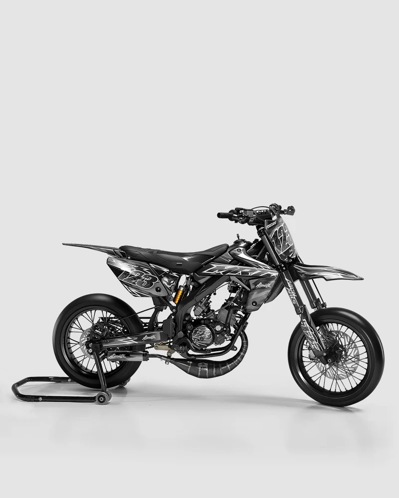 RAMPAGE - Kit deco RIEJU 50cc - Blanc