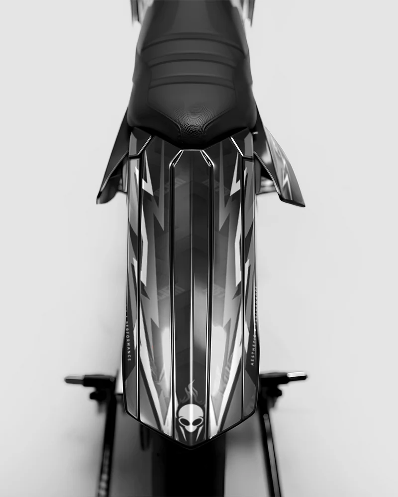 RAMPAGE - Kit deco RIEJU 50cc - Blanc