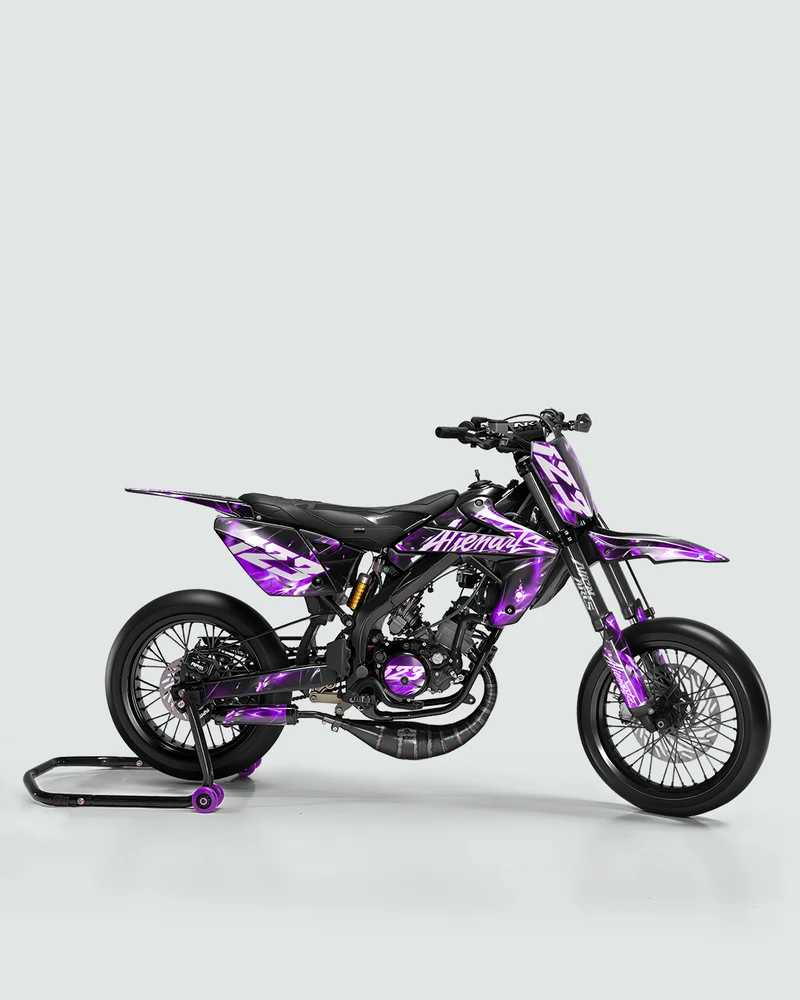 PLASMA - Kit deco RIEJU 50cc - Violet