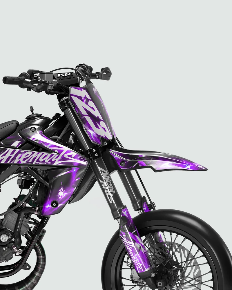 PLASMA - Kit deco RIEJU 50cc - Violet