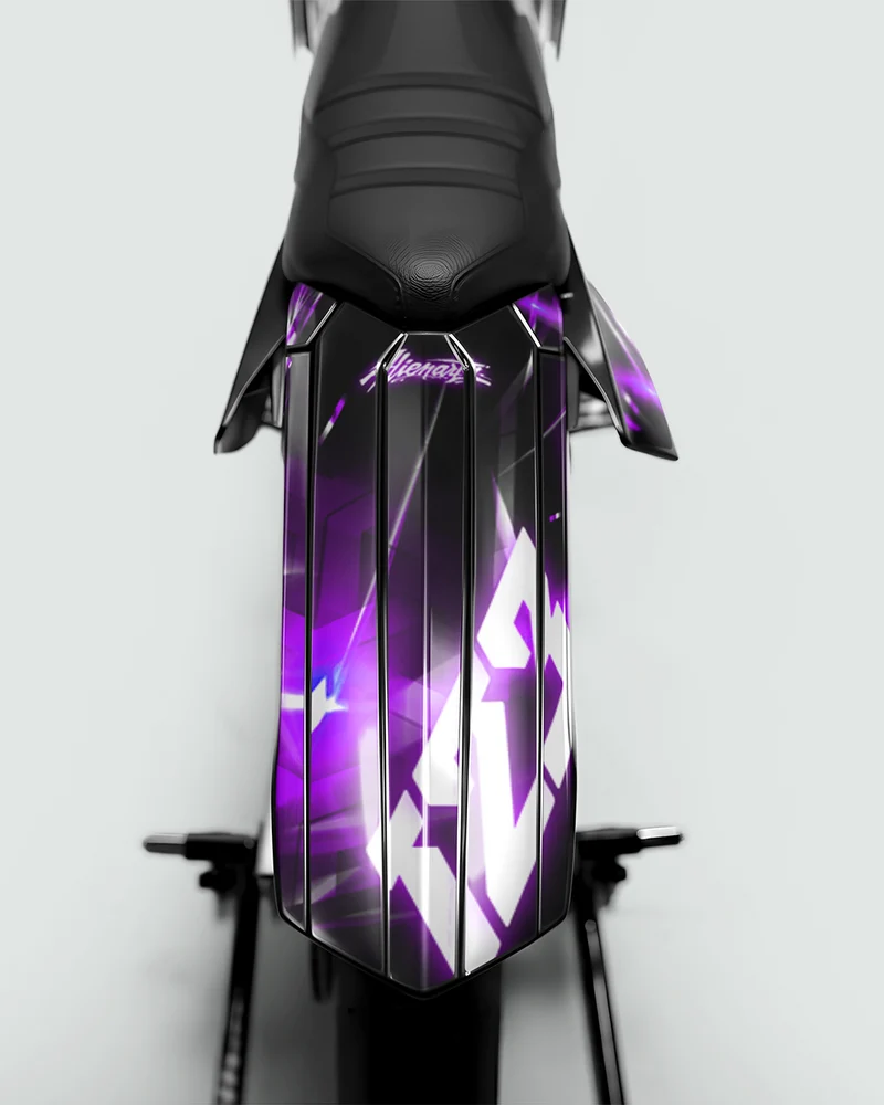 PLASMA - Kit deco RIEJU 50cc - Violet