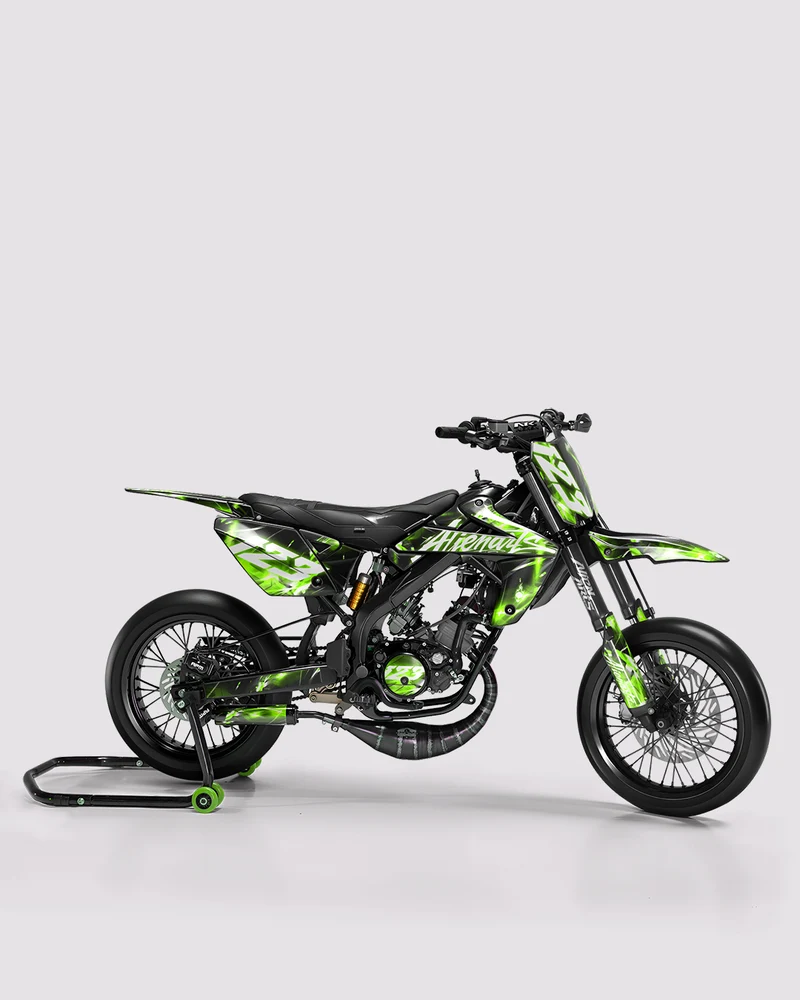 PLASMA - Kit deco RIEJU 50cc - Vert
