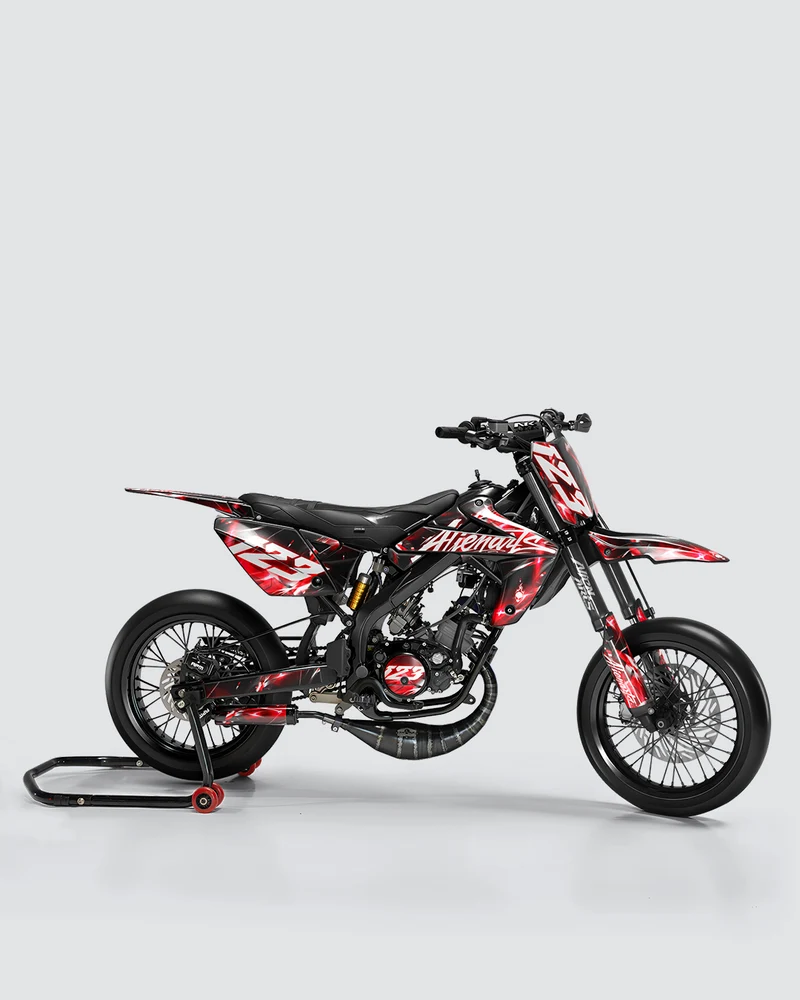 PLASMA - Kit deco RIEJU 50cc - Rouge