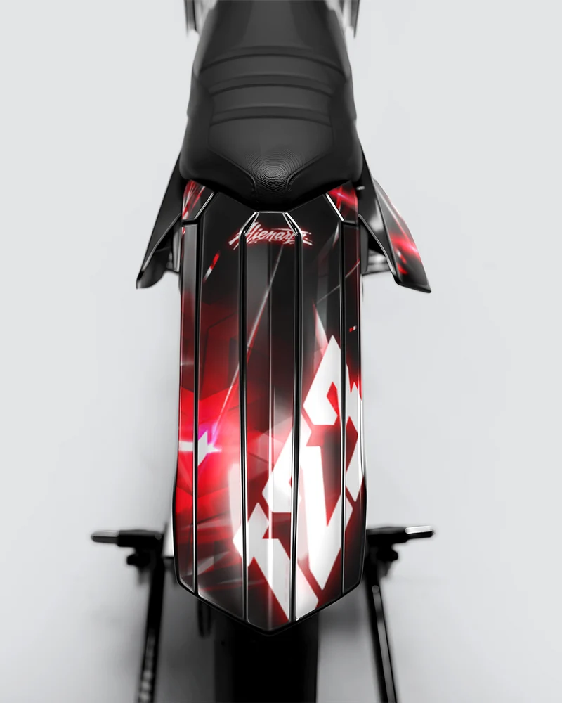 PLASMA - Kit deco RIEJU 50cc - Rouge
