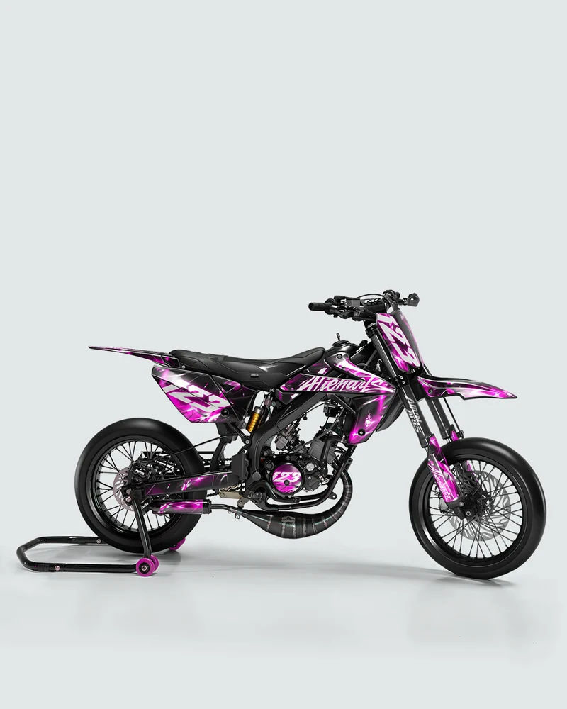 PLASMA - Kit deco RIEJU 50cc - Rose