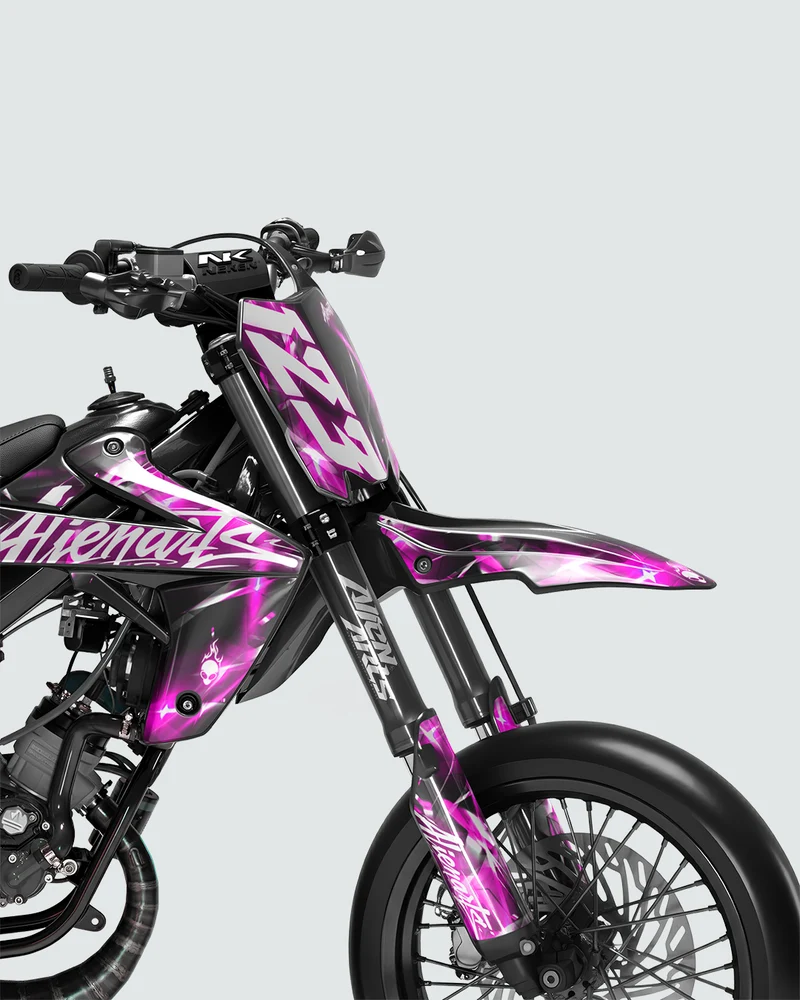 PLASMA - Kit deco RIEJU 50cc - Rose