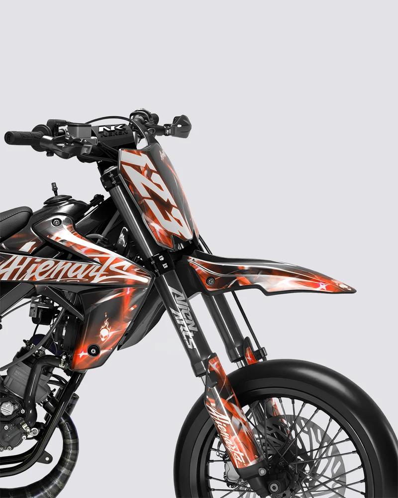PLASMA - Kit deco RIEJU 50cc - Orange