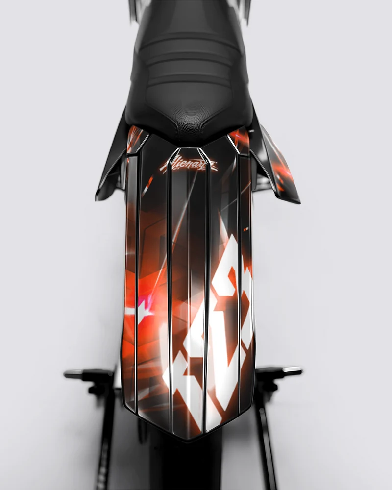 PLASMA - Kit deco RIEJU 50cc - Orange