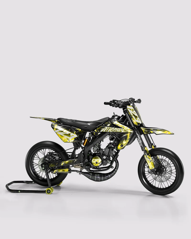 PLASMA - Kit deco RIEJU 50cc - Jaune