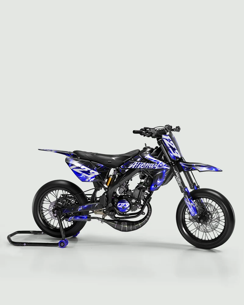 PLASMA - Kit deco RIEJU 50cc - Bleu