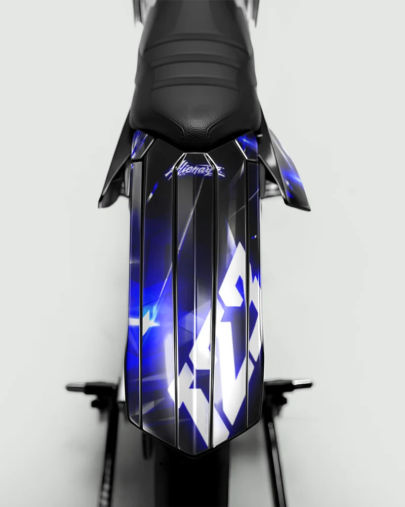 PLASMA - Kit deco RIEJU 50cc - Bleu