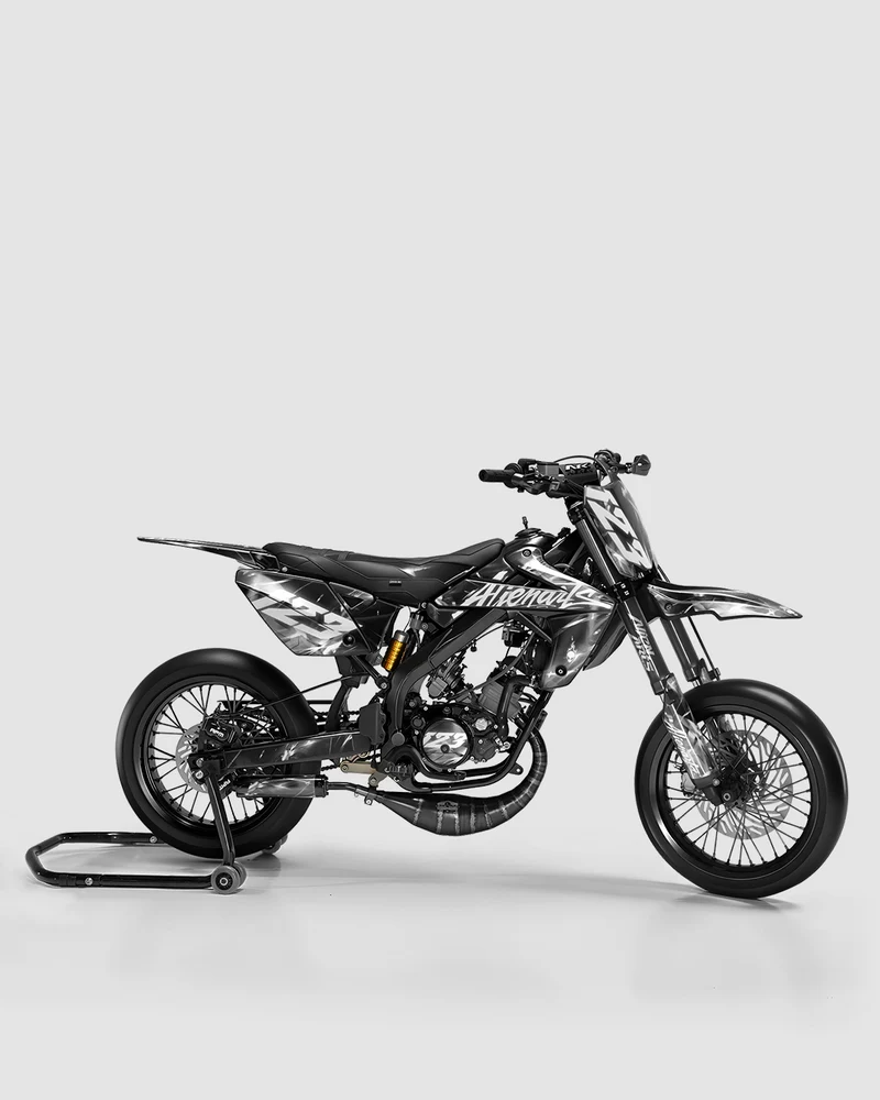 PLASMA - Kit deco RIEJU 50cc - Blanc