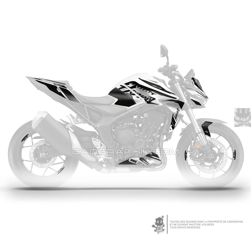 KIT DÉCO HONDA CB1000 HORNET CONCEPT - WHI