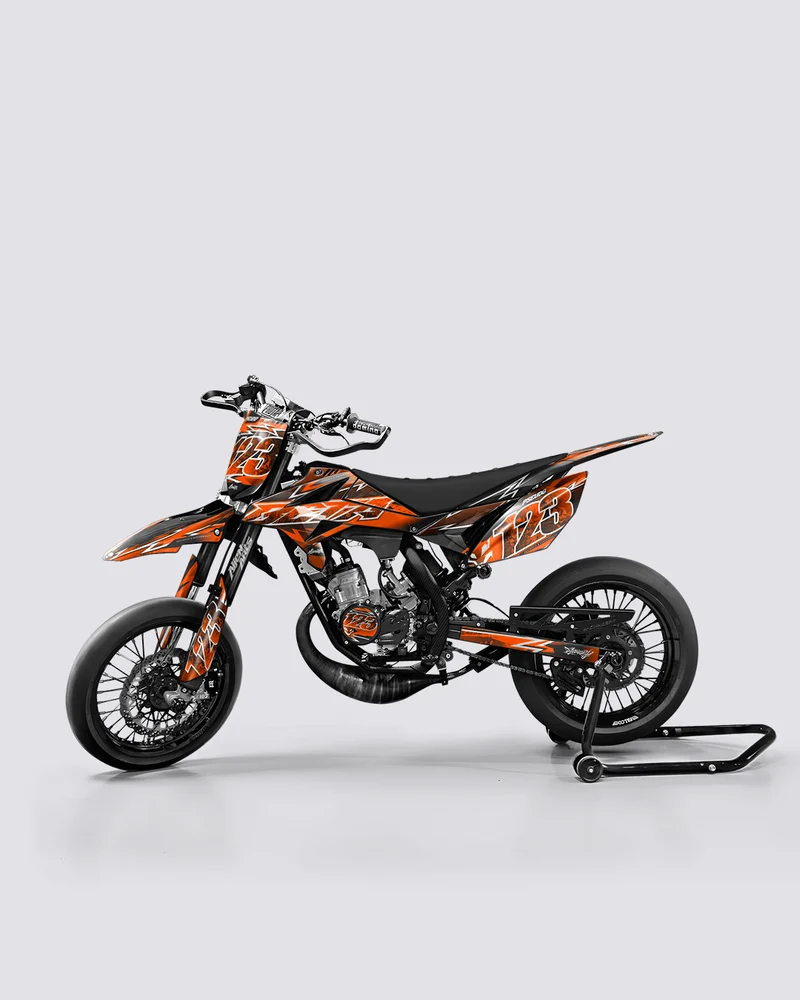 RAMPAGE - Kit deco BETA 50cc - Orange