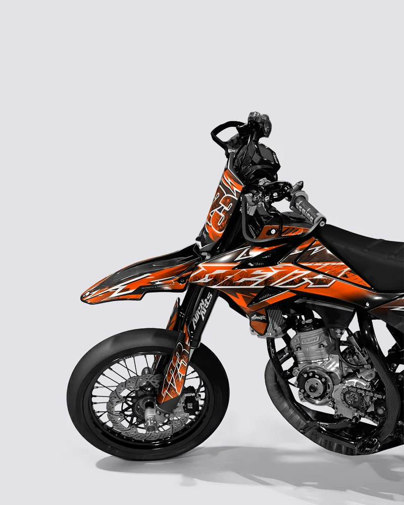 RAMPAGE - Kit deco BETA 50cc - Orange