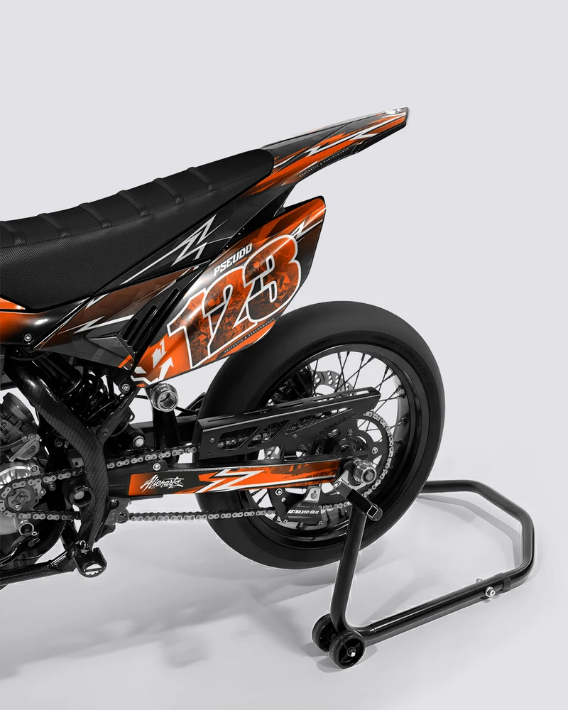 RAMPAGE - Kit deco BETA 50cc - Orange