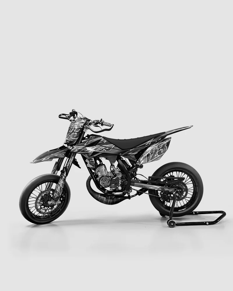 RAMPAGE - Kit deco BETA 50cc - Blanc