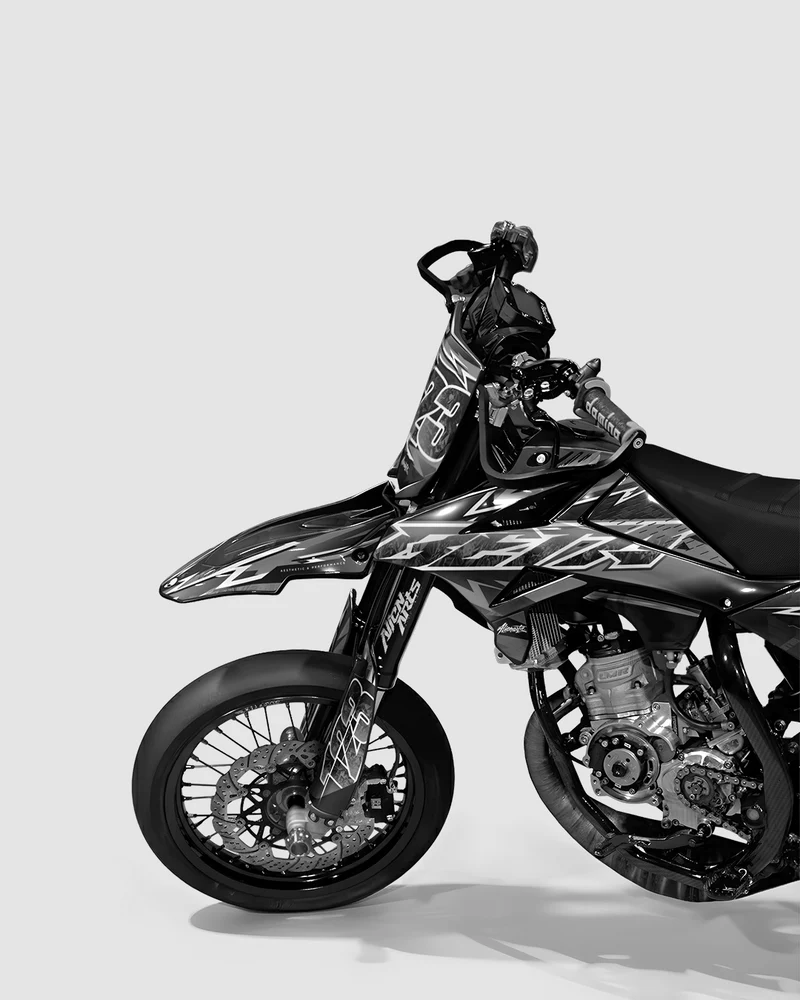 RAMPAGE - Kit deco BETA 50cc - Blanc
