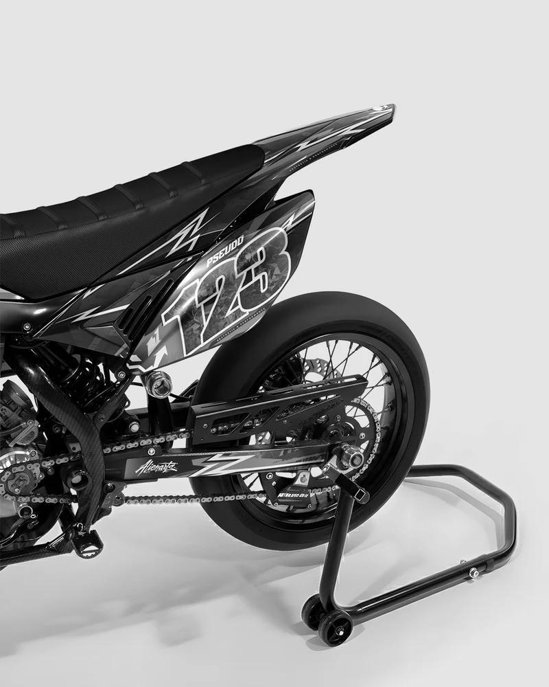 RAMPAGE - Kit deco BETA 50cc - Blanc
