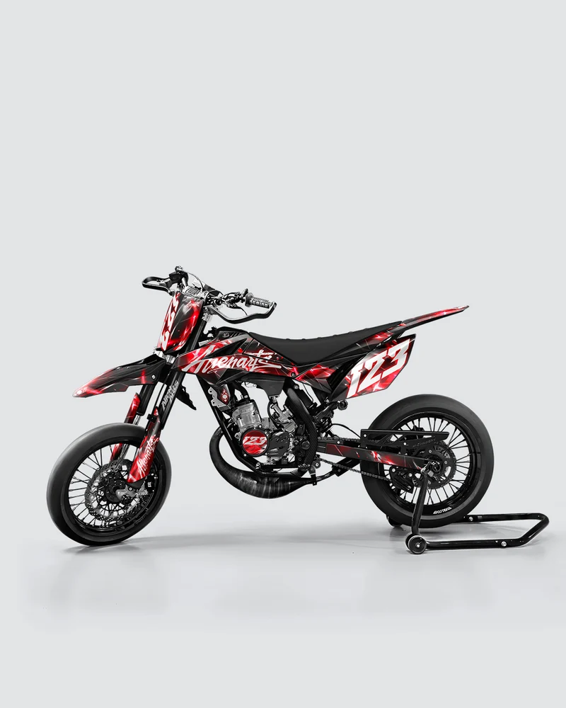 PLASMA - Kit deco BETA 50cc - Rouge