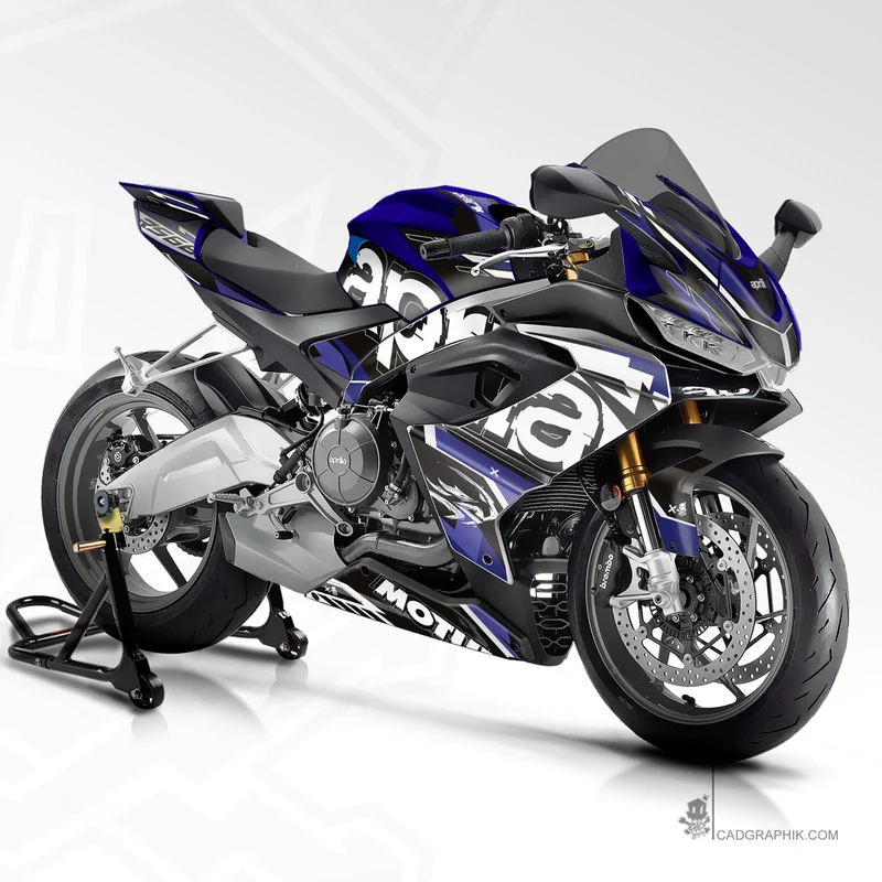 APRILIA KIT DÉCO - RS 660 WIPEOUT -TRIFFEO - ONLY 50