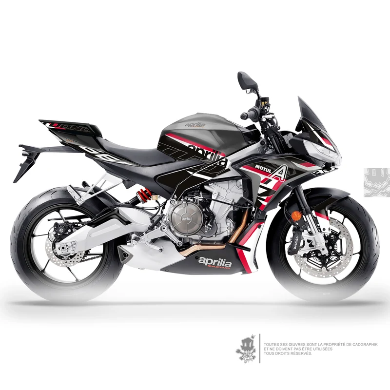 APRILIA KIT DÉCO - TUONO 660 - NOALE RED- ONLY 50