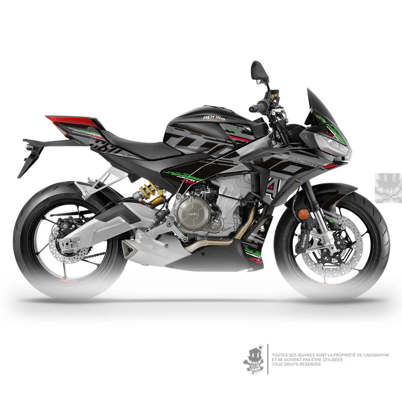 APRILIA KIT DÉCO - TUONO 660 DARK FACTORY- ONLY 50