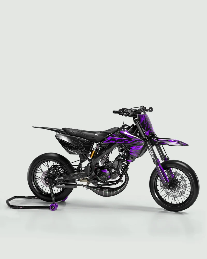 NEMESIS - Kit deco RIEJU 50cc - Violet