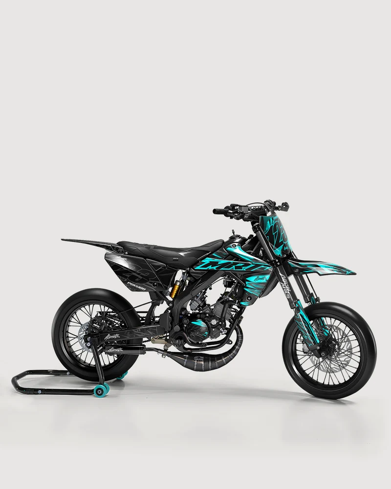 NEMESIS - Kit deco RIEJU 50cc - Turquoise