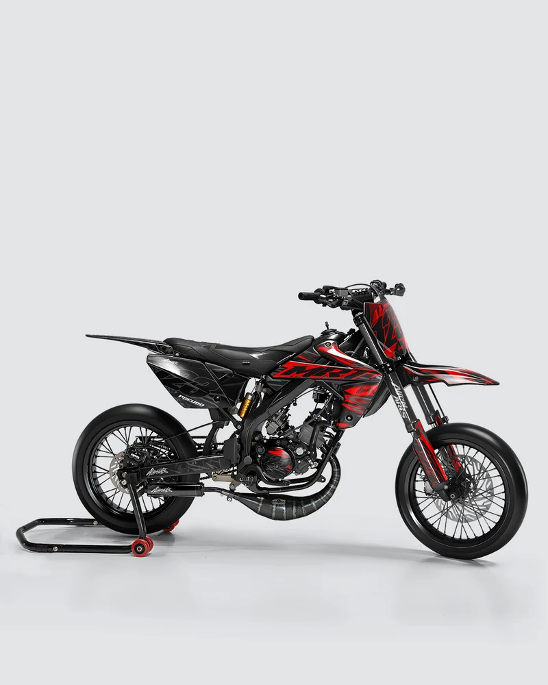 NEMESIS - Kit deco RIEJU 50cc - Rouge