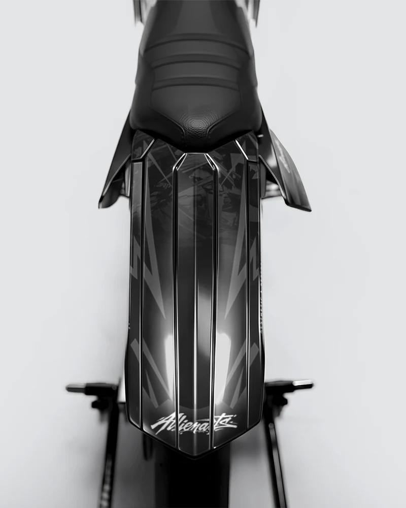 NEMESIS - Kit deco RIEJU 50cc - Rouge