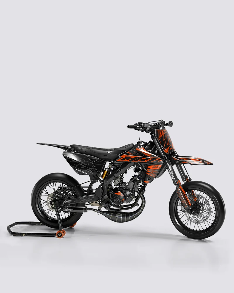 NEMESIS - Kit deco RIEJU 50cc - Orange