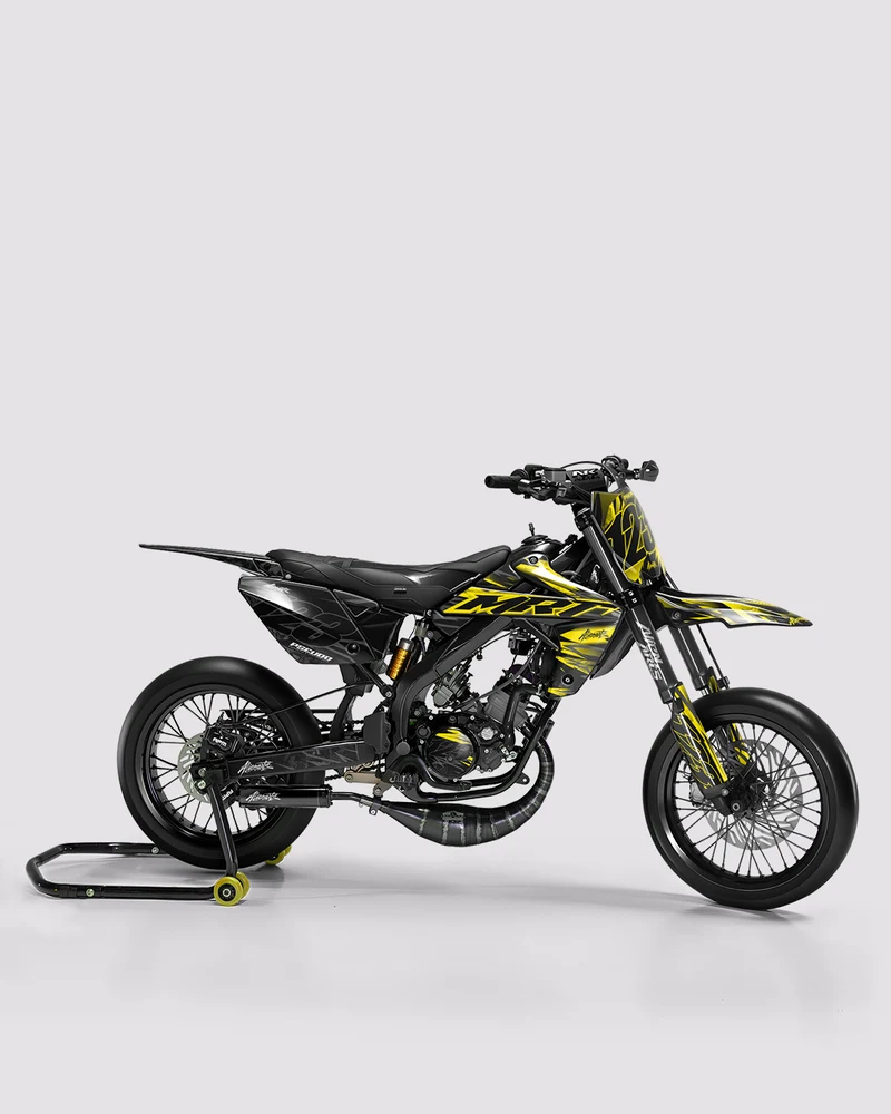 NEMESIS - Kit deco RIEJU 50cc - Jaune