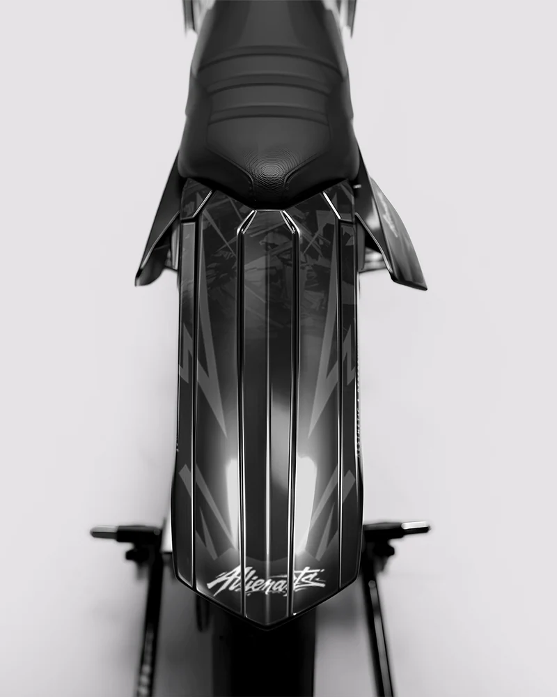 NEMESIS - Kit deco RIEJU 50cc - Jaune