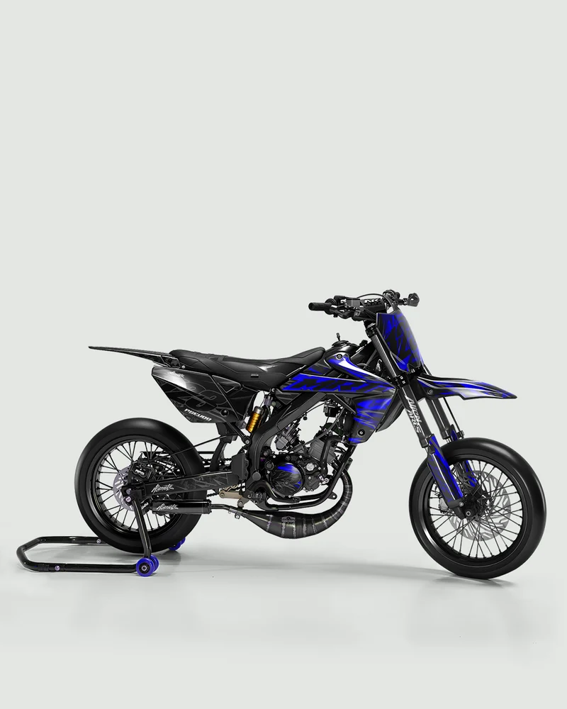 NEMESIS - Kit deco RIEJU 50cc - Bleu