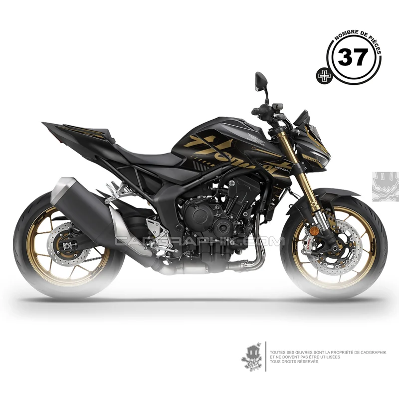 KIT DÉCO HONDA CB1000 HORNET SCRIPT - GOLD