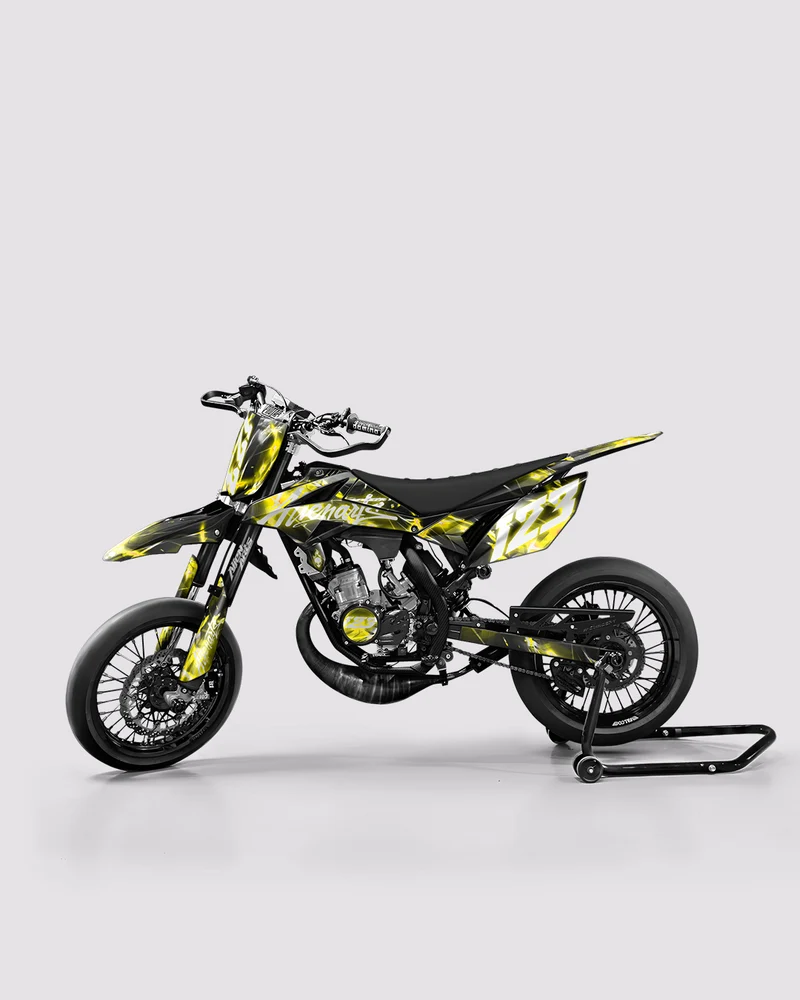 PLASMA - Kit deco BETA 50cc - Jaune