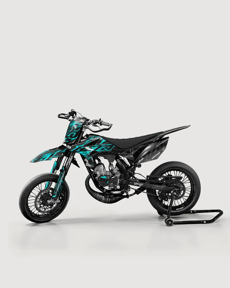 NEMESIS - Kit deco BETA 50cc - Turquoise