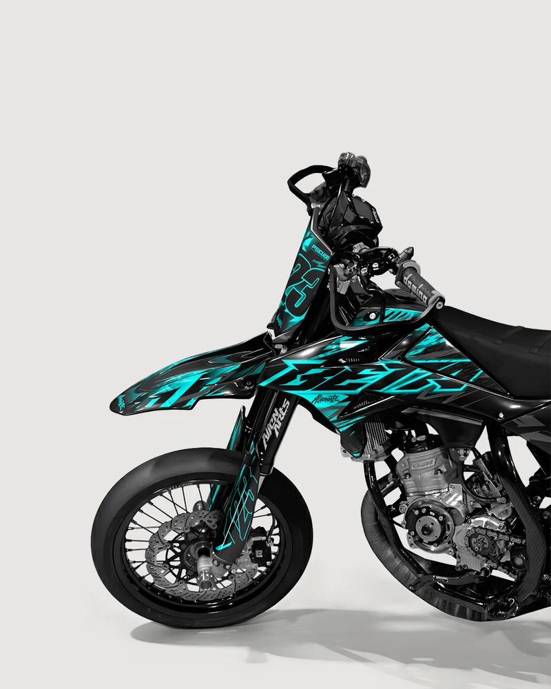 NEMESIS - Kit deco BETA 50cc - Turquoise