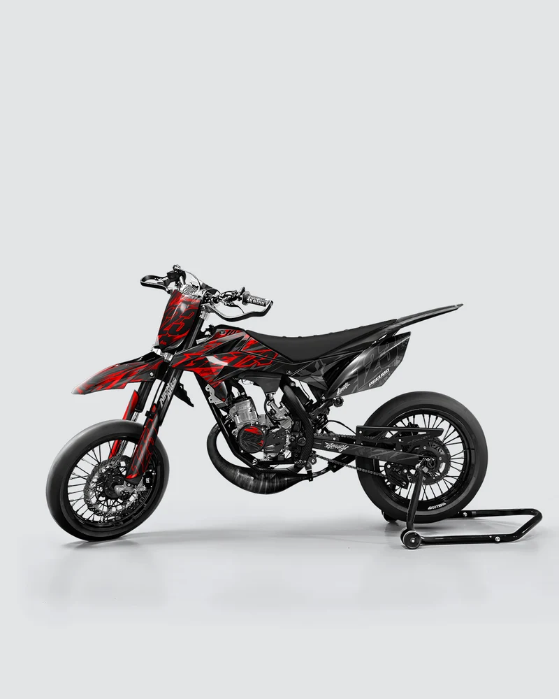 NEMESIS - Kit deco BETA 50cc - Rouge