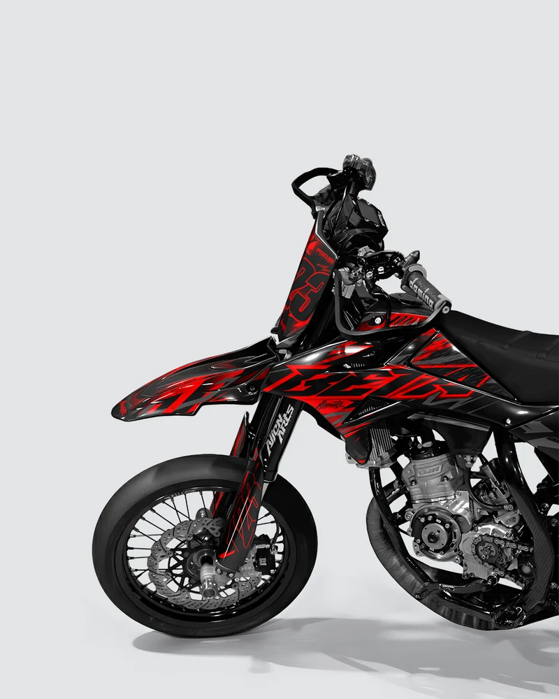 NEMESIS - Kit deco BETA 50cc - Rouge