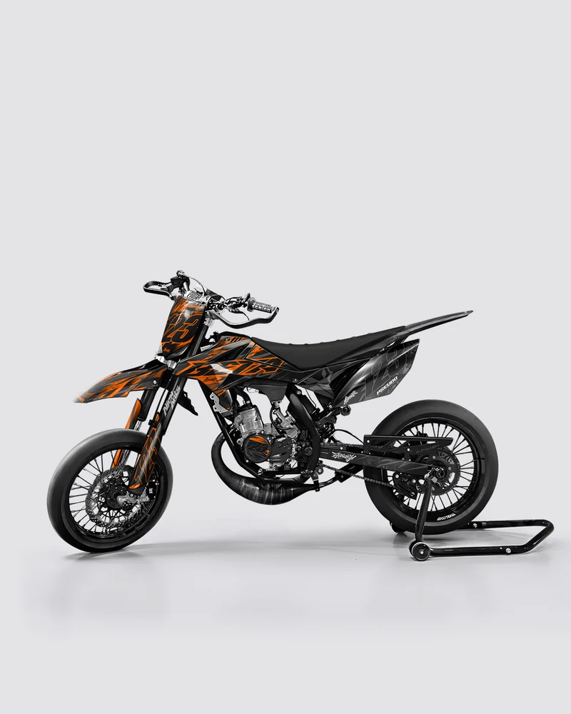 NEMESIS - Kit deco BETA 50cc - Orange