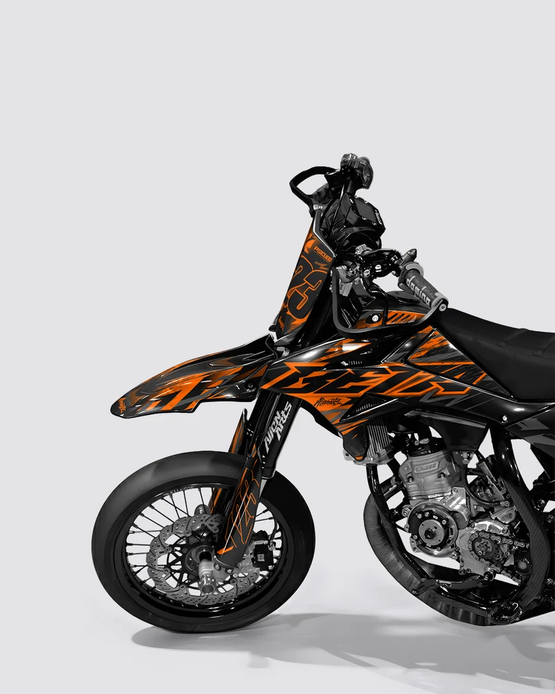 NEMESIS - Kit deco BETA 50cc - Orange