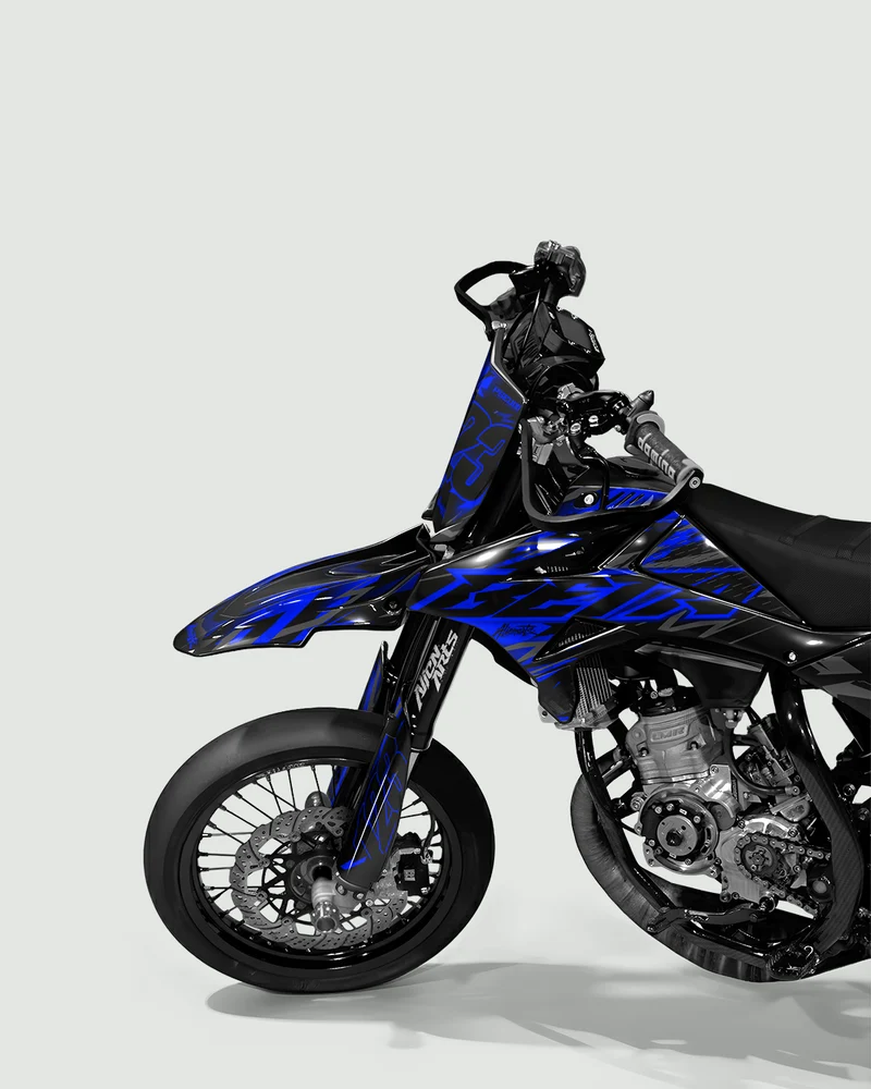 NEMESIS - Kit deco BETA 50cc - Bleu