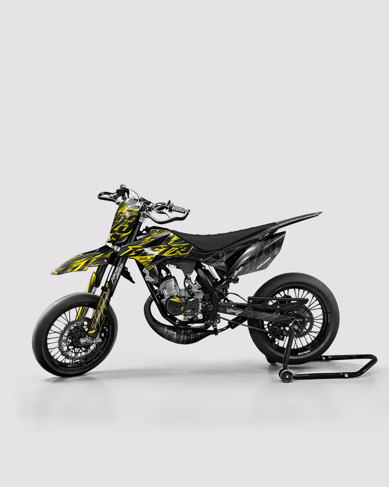 NEMESIS - Kit deco BETA 50cc - Jaune