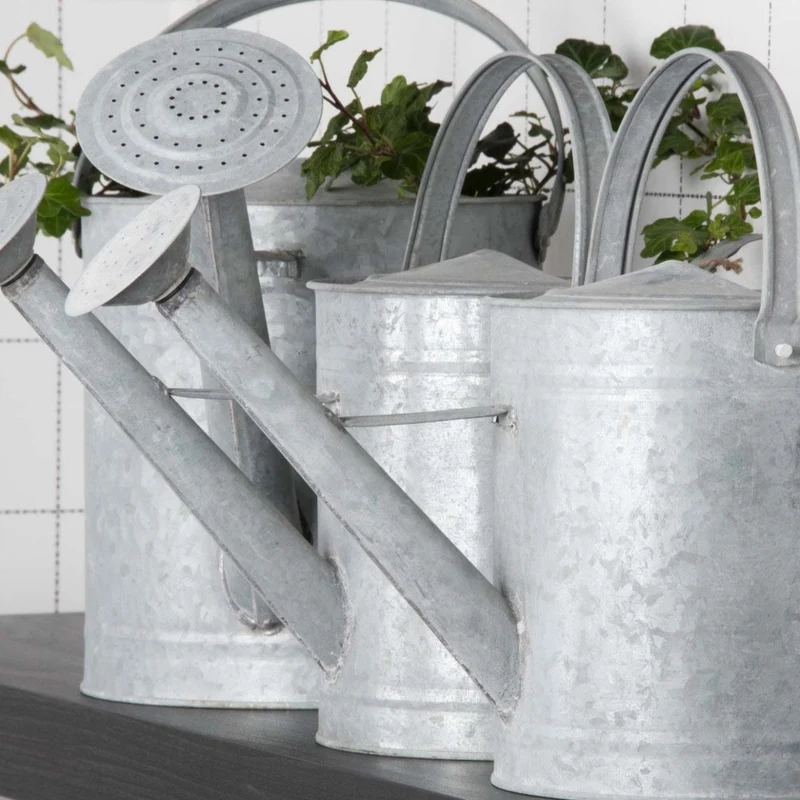 Altzink Gießkanne