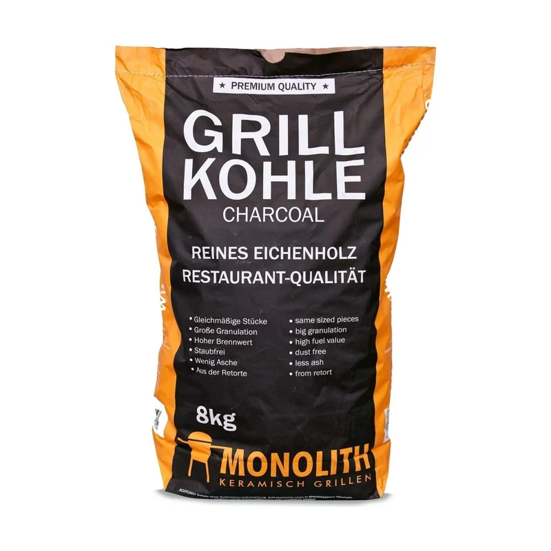 MONOLITH Grillkohle - 8 kg -