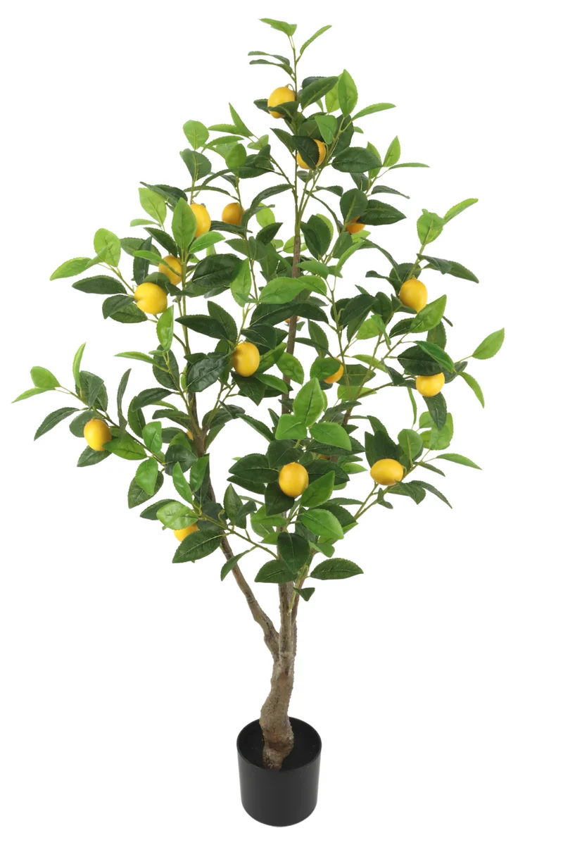 Zitronenbaum Kunstpflanze 130cm